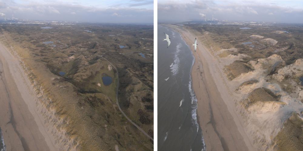 Oude en nieuwe situatie noordwest natuurkern