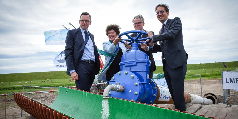 Officiele ingebruikname Boring Texel - Den Helder 2017