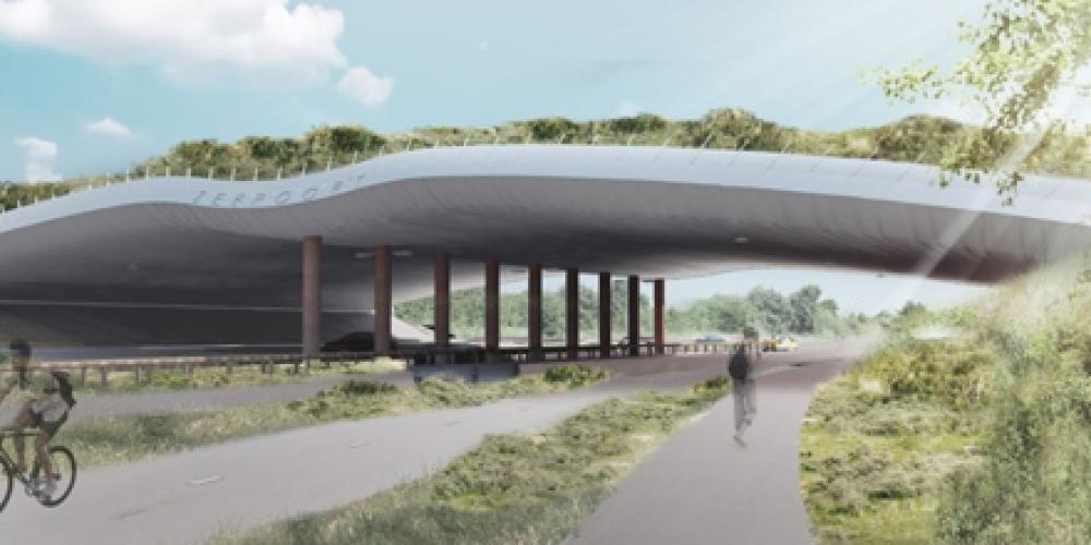 Natuurbrug Zeepoort artist impression